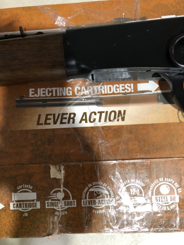 Photo 4 of * Not functional * sold for parts or repair * stuck co2 cartridge *
Umarex Legends Lever Action Cowboy Rifle .177 Caliber BB Gun Air Rifle