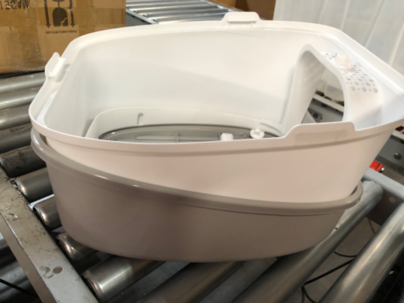 Photo 2 of Absob Cat Litter Box,Fully Enclosed Litter Box 