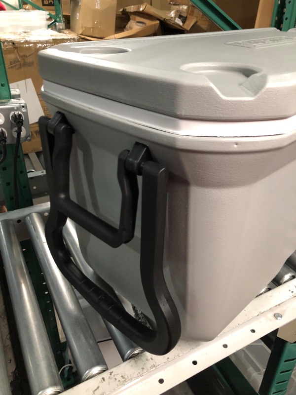 Photo 4 of *MINOR SCRATCH ON TOP*Coleman 316 100qt Wheeled Cooler - Rock Gray