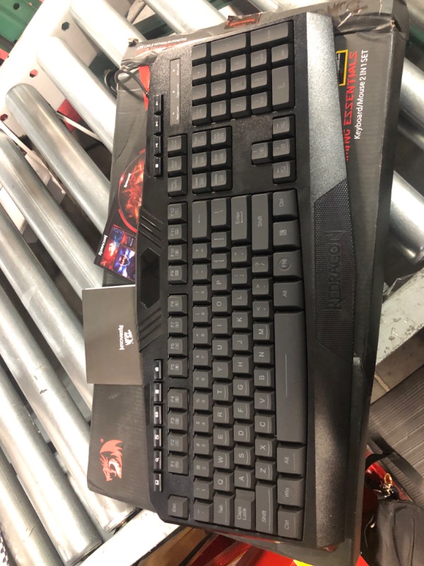 Photo 2 of Redragon S101 Gaming Keyboard, M601 Mouse, Black