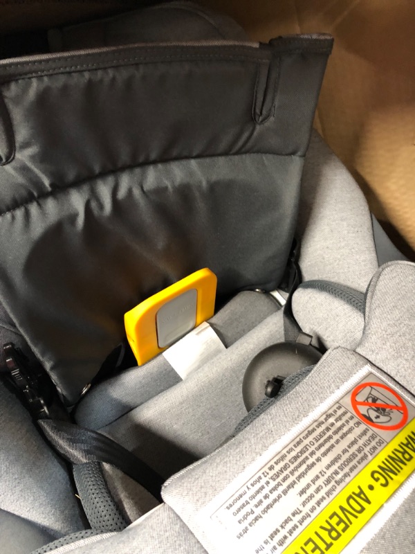 Photo 2 of Baby Jogger City Turn Rotating Convertible Car Seat | Unique Turning Car Seat Rotates for Easy in and Out, Phantom Grey