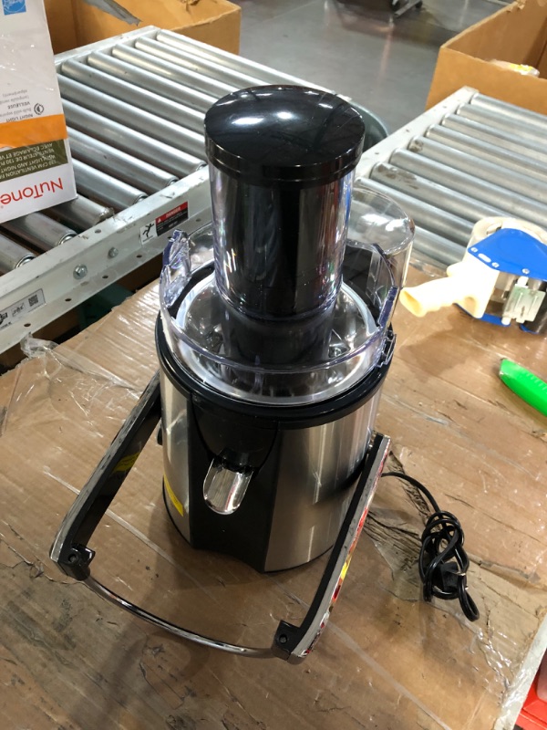 Photo 6 of [Notes] 1000W 5-SPEED LCD Screen Centrifugal Juicer Machines Vegetable and Fruit, Healnitor Juice 