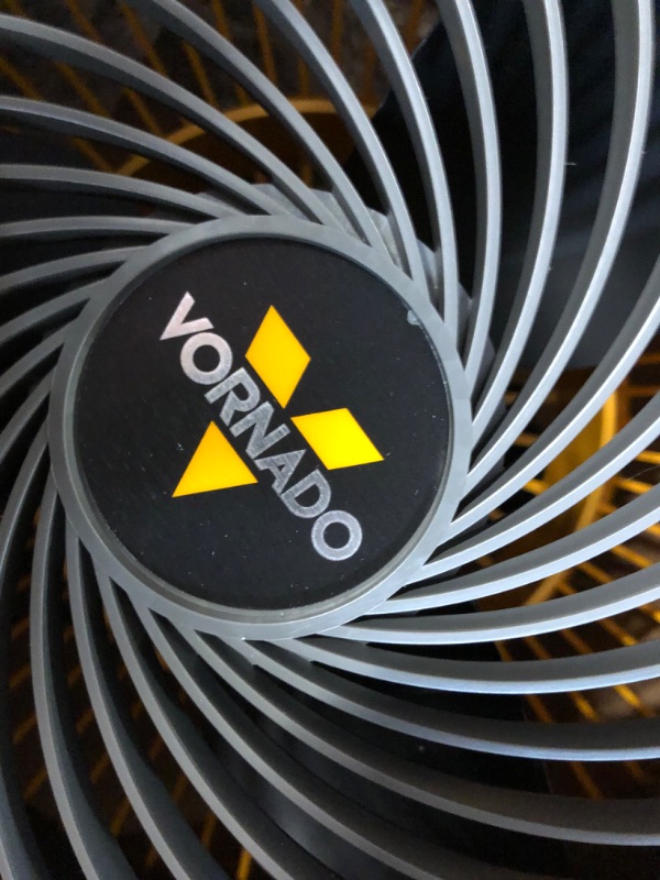 Photo 3 of Vornado 293 Large Heavy Duty Air Circulator Shop Fan, Yellow & 660 Large Whole Room Air 