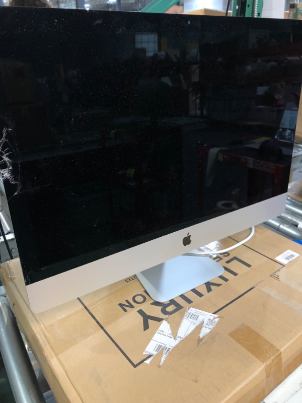 Photo 3 of *****CRACKED SCREEN***** Early 2019 Apple iMac with 3.0GHz Intel Core i5 (27 inch Retina 5K, 16GB RAM, 1TB) Silver