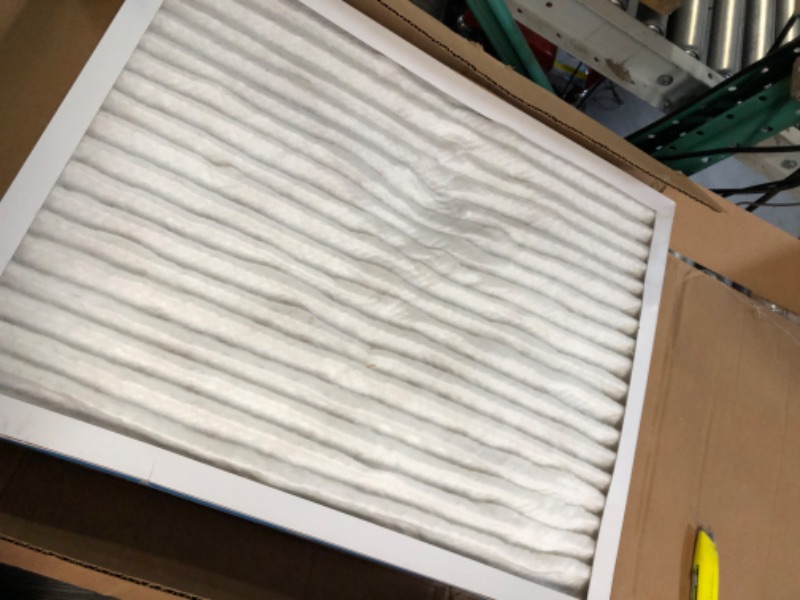 Photo 5 of Aerostar 20x25x1 MERV 13 Pleated Air Filter, AC Furnace Air Filter, 4 Pack (Actual Size: 19 3/4" x 24 3/4" x 3/4") 20x25x1 Air Filter