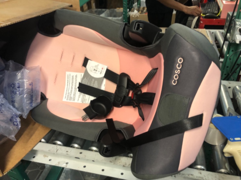 Photo 2 of Cosco Finale DX 2-in-1 Booster Car Seat, Sweet Berry, 1 Count (Pack of 1)