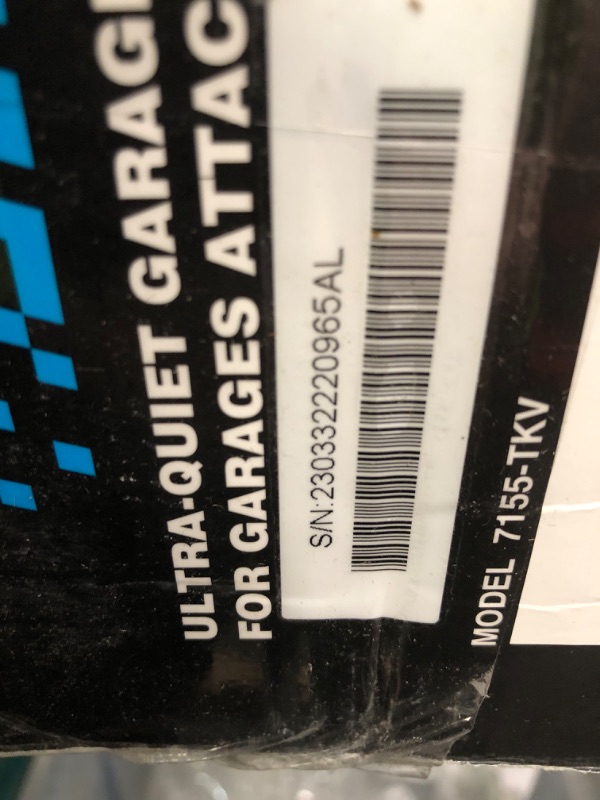 Photo 5 of **PARTS ONLY, MISSING SOME PARTS** Genie StealthDrive Connect Model 7155-TKV Smartphone-Controlled Ultra-Quiet Strong Belt Drive Garage Door Opener