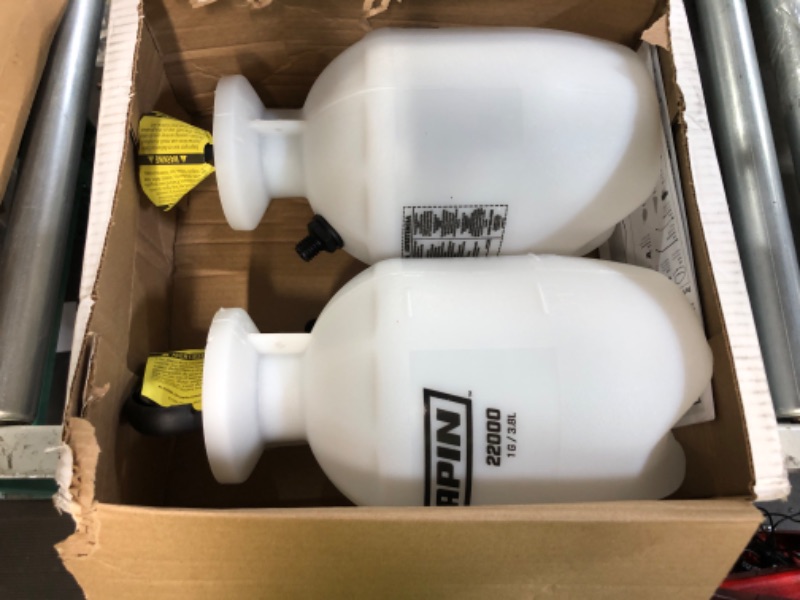 Photo 2 of **SEE NOTES**
CHAPIN International 22000 Value Pack, 1 Gallon Sprayer, 2 Value Pack, Translucent White 1 Gallon Sprayer - 2 Pack Sprayer