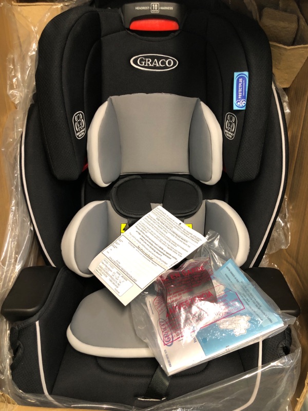 Photo 3 of Graco Landmark 3 in 1 Car Seat | 3 Modes of Use from Rear Facing to Highback Booster Car Seat, Wynton