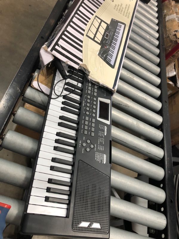 Photo 2 of **no power cord**UIOTYO 61 keys piano keyboard,Black