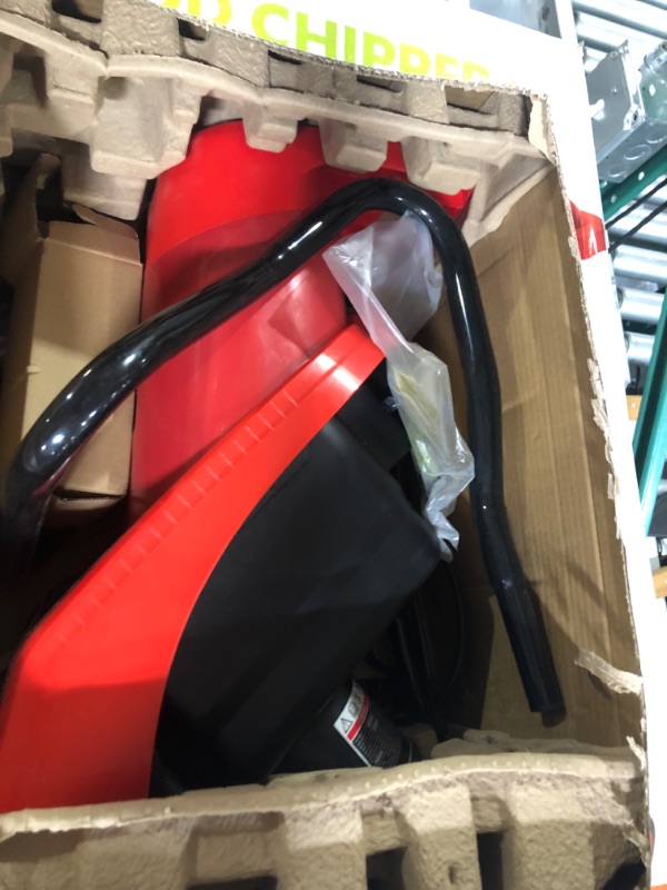 Photo 3 of [FOR PARTS]
Sun Joe CJ602E-RED 15 Amp Electric Wood Chipper Red