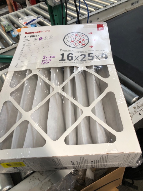 Photo 2 of 16 x 25 x 4 Pleated MERV 12 - FPR 10 Air Filter