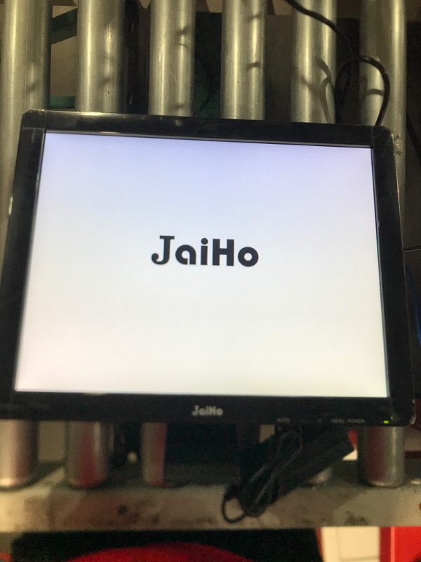 Photo 3 of JaiHo 15 Inch LCD Monitor HDMI VGA Monitor, 1024x768 Resolution