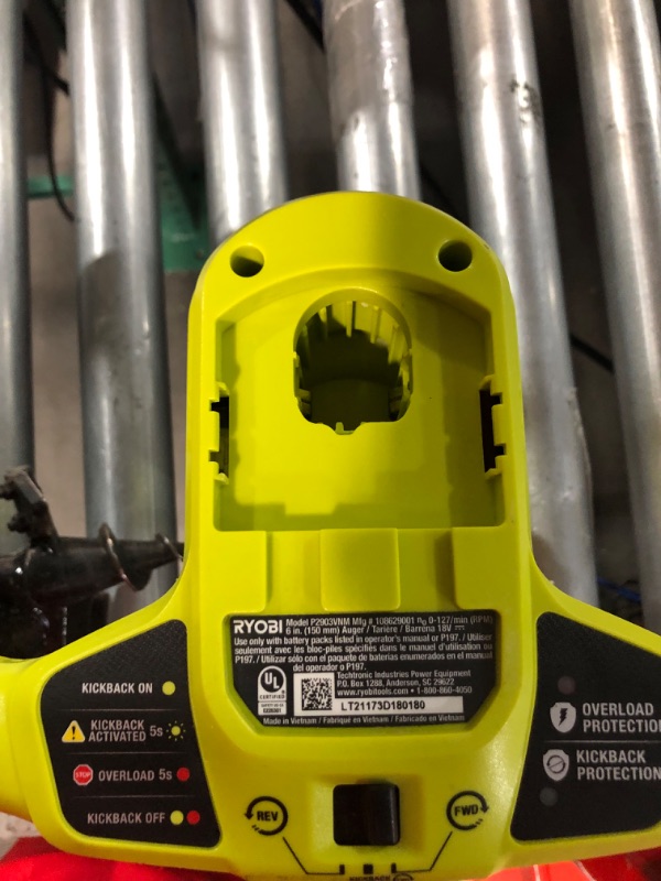 Photo 1 of **PARTS ONLY** ONE+ HP 18V Brushless Cordless Earth Auger with 4 in. and 6 in. Bit 