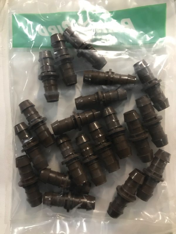 Photo 3 of  Rain Bird 1/2 in. Barbed Coupling (20-Pack), Browns / Tans
