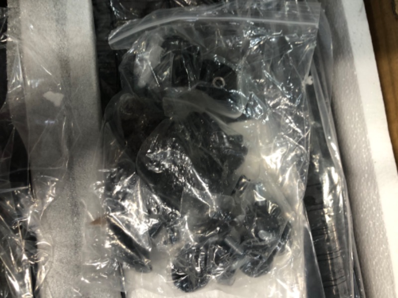 Photo 7 of HOMEKOKO Coat Rack Shoe Bench, Hall Tree Entryway with Sitting Bench, Wood Look Accent Furniture with Metal Frame, 4-in-1 Design (Rustic Brown)