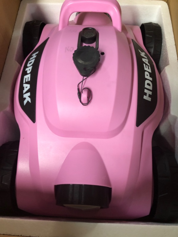 Photo 3 of * not functional * sold for parts or repair *
Cordless Robotic Pool Cleaner, Pink