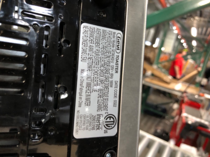 Photo 1 of **SEE NOTES**
Gevi Toaster 4 Slice,Led Display Touchscreen Bagel Toaster