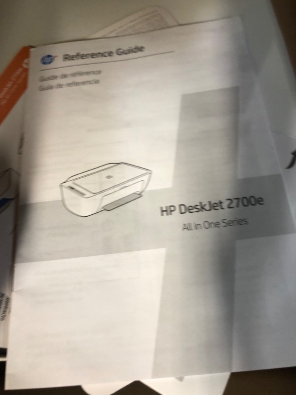 Photo 4 of LOOKS NEW/ UNABLE TO TEST**
HP DeskJet 2723e All-in-One Printer with Bonus 9 Months of Instant Ink