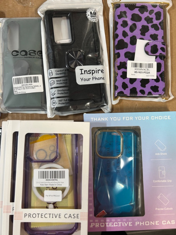 Photo 1 of **MISCELLANEOUS PHONE CASE  BUNDLE**
