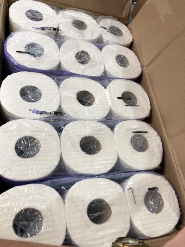 Photo 1 of Amazon Basics 2-Ply Toilet Paper, 6 Rolls (Pack of 5), 30 Rolls total (Previously Solimo)