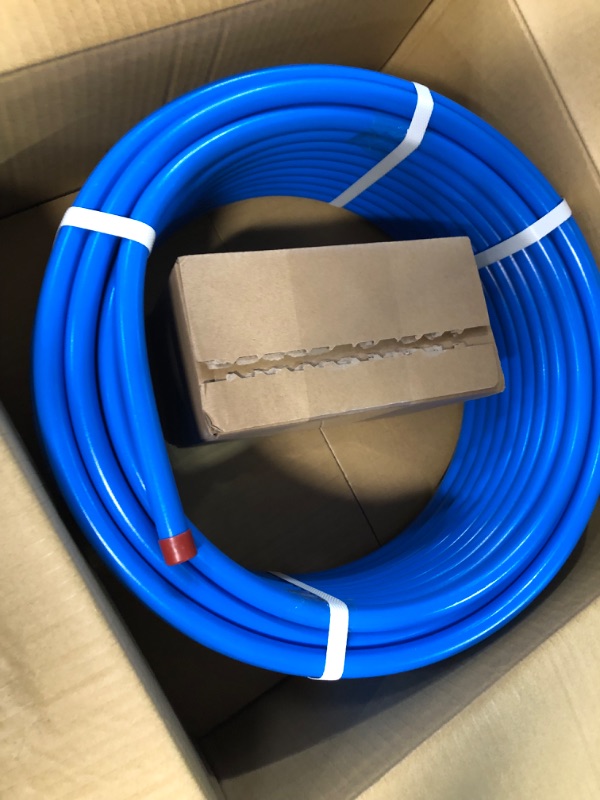 Photo 5 of 3/4" 300' Oxygen Barrier Blue PEX tubing for Heating and Plumbing