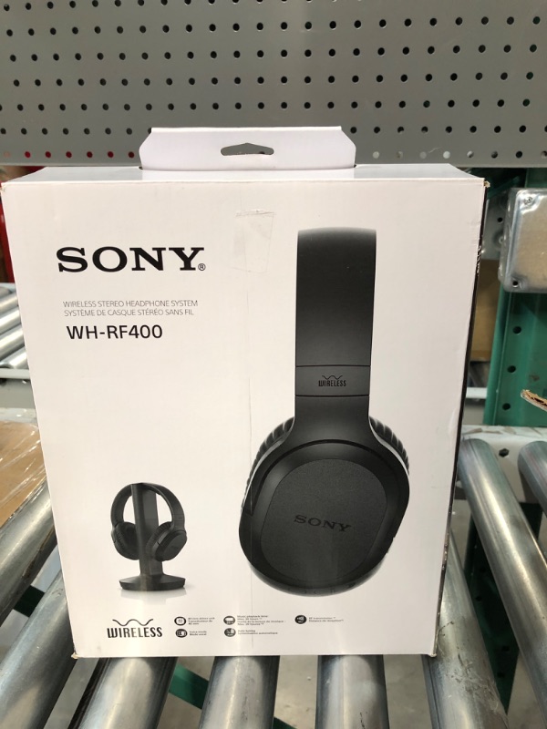 Photo 2 of Sony RF400 Wireless Home Theater Headphones for Watching TV (WHRF400)