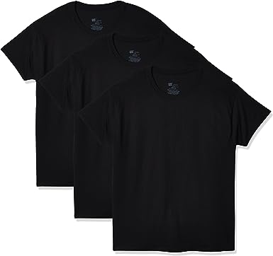 Photo 1 of Hanes Ultimate Comfort Fit Undershirt, Men’s Crewneck Stretch-Cotton T-Shirt 6 PACK  * MEDIUM*