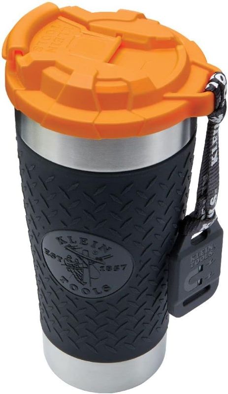 Photo 1 of 
Klein Tools 55580 Stainless Steel Tumbler with Flip-top Lid, Insulated 20 oz.