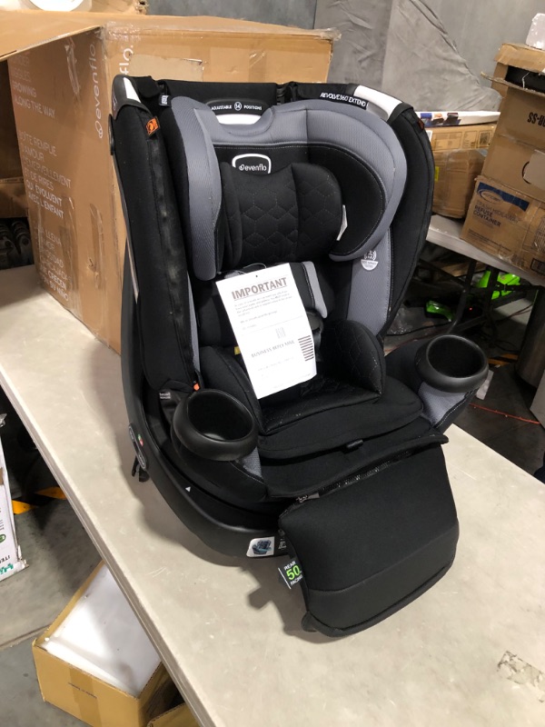 Photo 4 of ***HEAVILY USED AND DIRTY - SEE PICTURES***
Evenflo Revolve Extend Revere Convertible Car Seat Gray