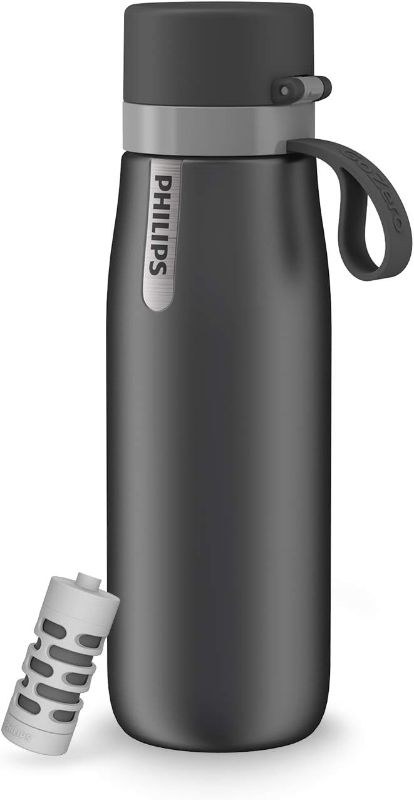 Photo 1 of 
Philips Water GoZero Everyday Insulated Stainless Steel Water Bottle 