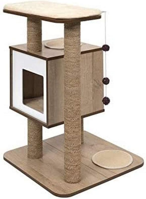 Photo 1 of **SEE NOTES**
Catit Vesper Cat Tree, Base, Oak, 52062
