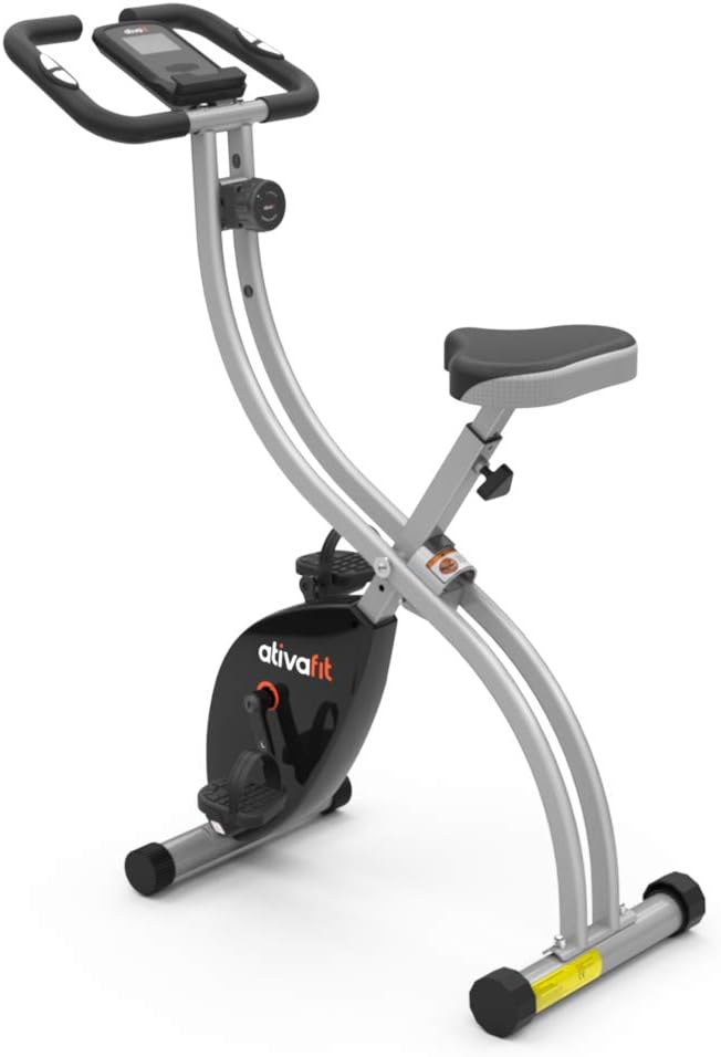 Photo 1 of 
ATIVAFIT Folding Exercise Bike, Magnetic Foldable Stationary Bike, Indoor Cycling Exercise Bike for Home Workout
