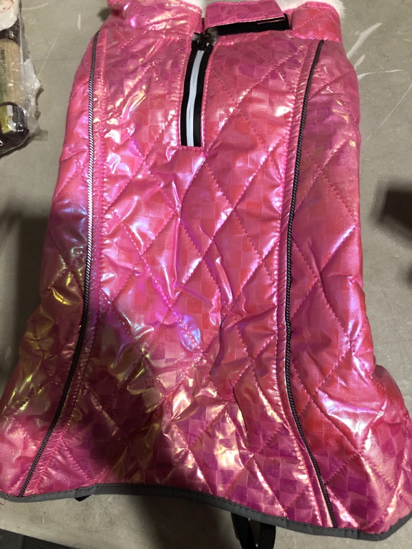 Photo 3 of * small to medium dogs *
HAOCOO Dog Winter Coat,Waterproof Windproof Metallic Holographic Shiny Winter 