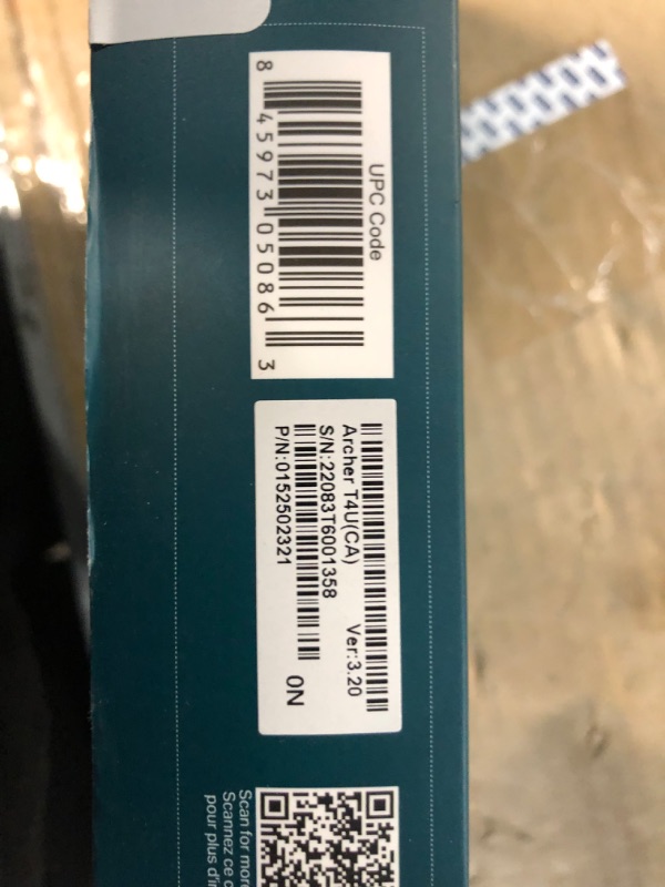 Photo 1 of TP-Link AC1200 Wireless Dual Band USB Adapter (Archer T4U V1)