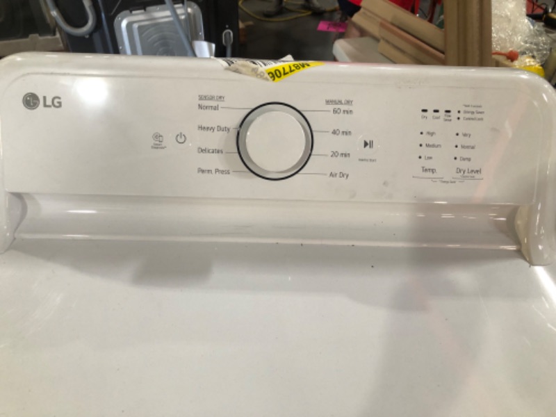 Photo 7 of LG 7.3 cu. ft. Electric Dryer