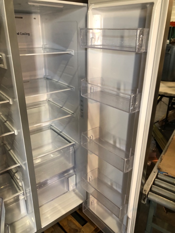 Photo 7 of Samsung 27.4 cu. ft. Side-by-Side Refrigerator