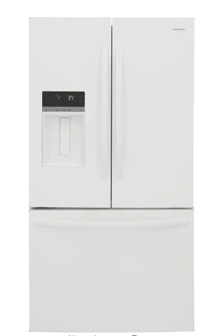 Photo 1 of Frigidaire 27.8 Cu. Ft. French Door Refrigerator in White