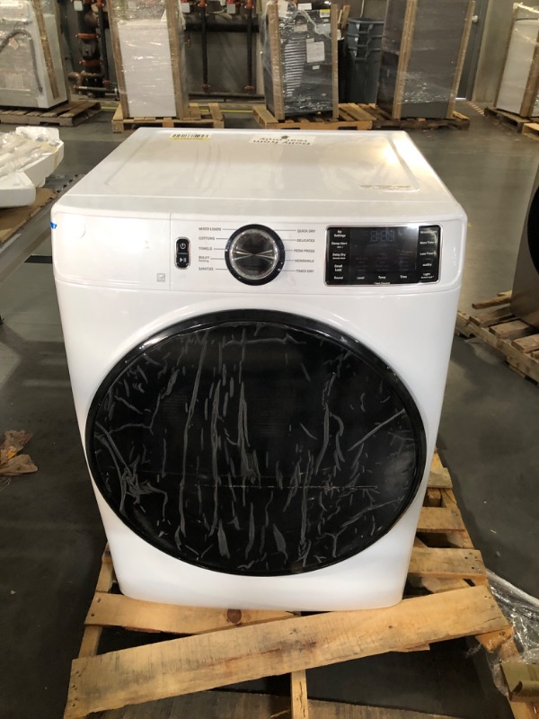 Photo 1 of GE® 7.8 cu. ft. Smart Front Load Electric Dryer 