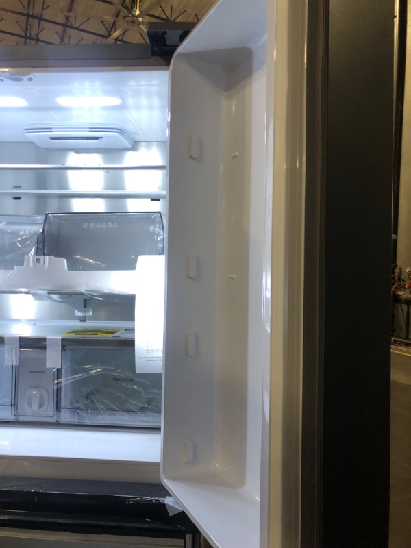 Photo 16 of 23 cu. ft. Smart Counter Depth BESPOKE 4-Door Flex™ Refrigerator with Customizable Panel Colors