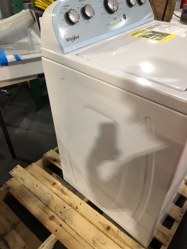 Photo 12 of 3.5 cu. ft. Top Load Washer with the Deep Water Wash Option MODEL #: WTW4816FW3 SERIAL #: CC1402487