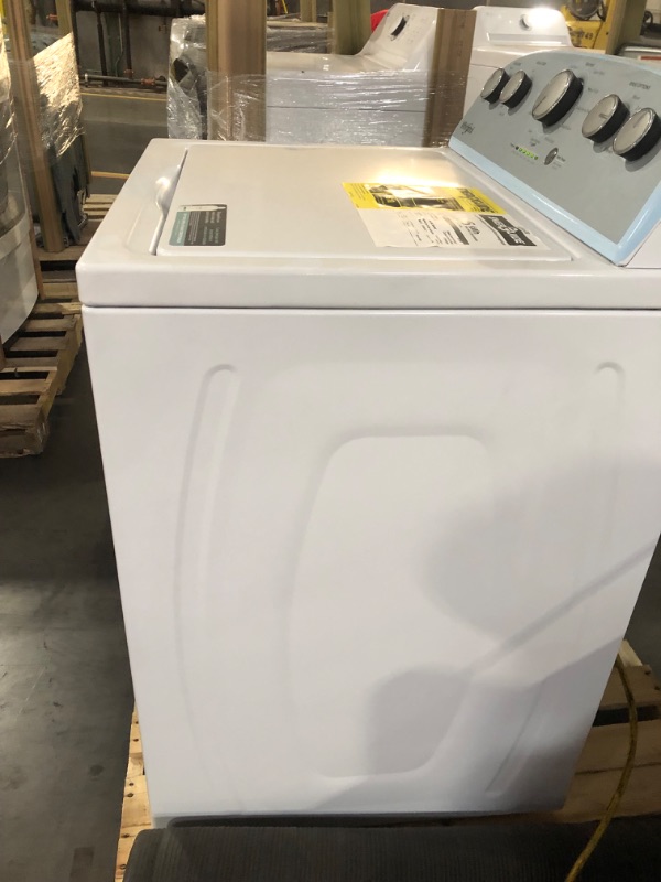 Photo 11 of 3.5 cu. ft. Top Load Washer with the Deep Water Wash Option MODEL #: WTW4816FW3 SERIAL #: CC1402487