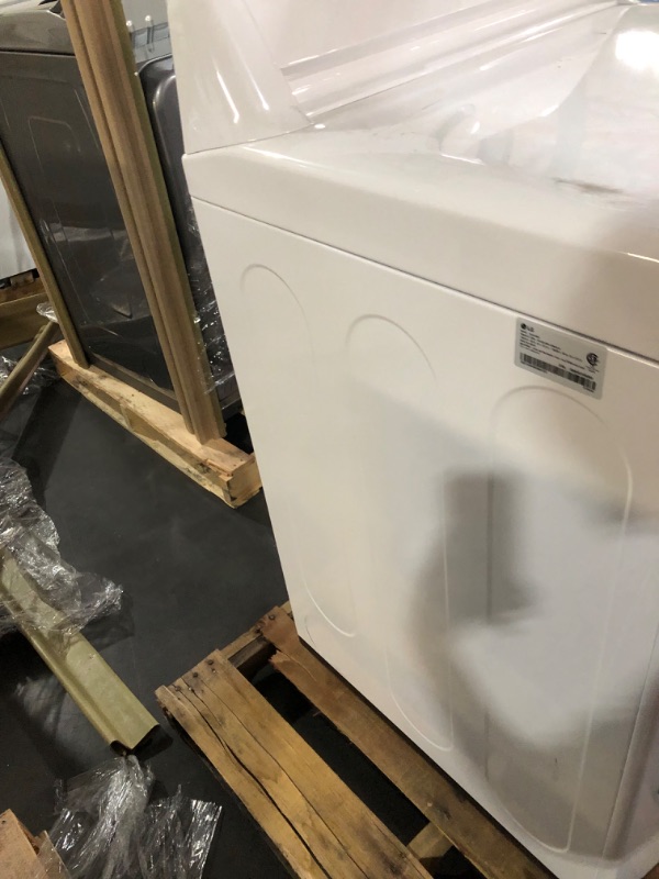 Photo 9 of *MINOR SCRATCHES SEE LAST TWO PHOTOS*
7.3 cu. ft. Ultra Large Capacity Rear Control Electric Energy Star Dryer with Sensor Dry MODEL #: DLE6100W SERIAL #:305KWZH94093