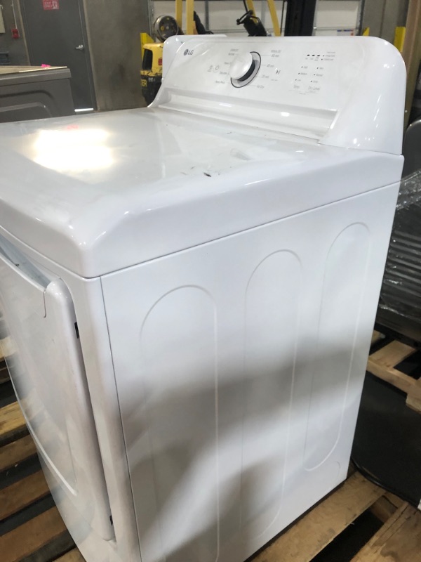 Photo 8 of *MINOR SCRATCHES SEE LAST TWO PHOTOS*
7.3 cu. ft. Ultra Large Capacity Rear Control Electric Energy Star Dryer with Sensor Dry MODEL #: DLE6100W SERIAL #:305KWZH94093