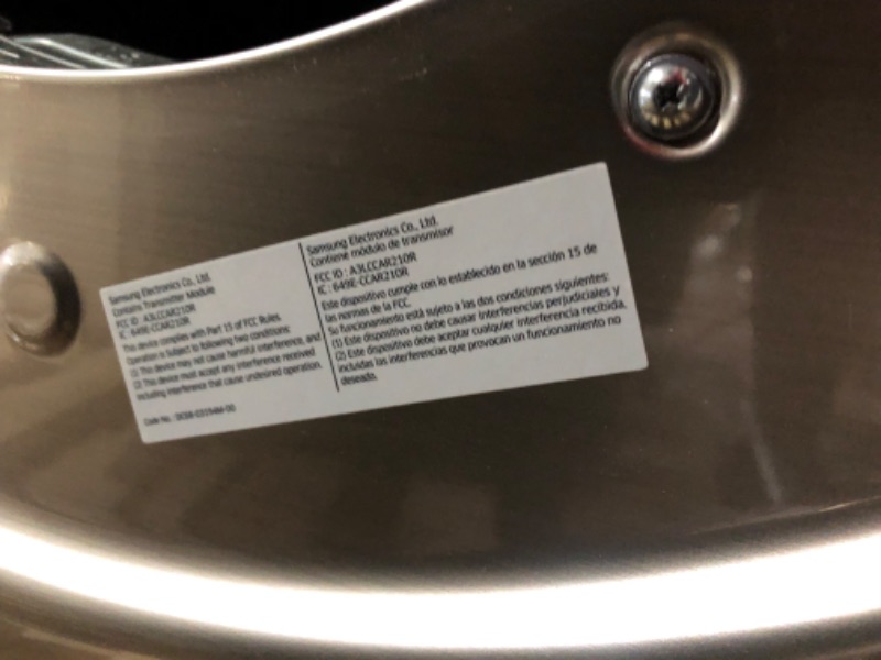 Photo 9 of 7.5 cu. ft. Smart Electric Dryer with Steam Sanitize+ in Champagne MODEL #: DVE45B6300C SERIAL #: CBE65BAW603280W