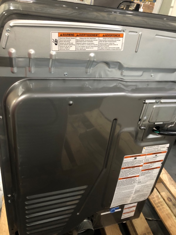 Photo 12 of Whirlpool Smart Capable 7.4-cu ft Steam Cycle Smart Electric Dryer (Chrome Shadow) ENERGY STAR MODEL #:WED8127LC SERIAL #: B08AG8DW326235J