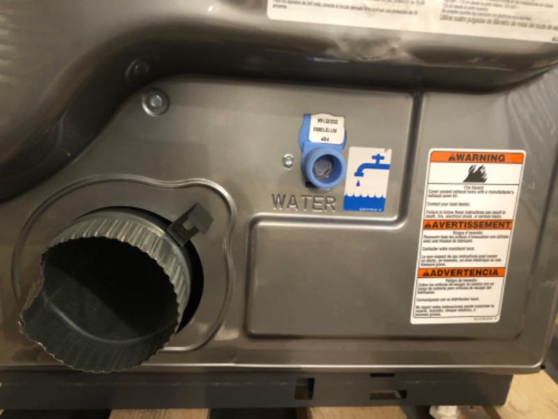 Photo 14 of Whirlpool Smart Capable 7.4-cu ft Steam Cycle Smart Electric Dryer (Chrome Shadow) ENERGY STAR MODEL #:WED8127LC SERIAL #: B08AG8DW326235J