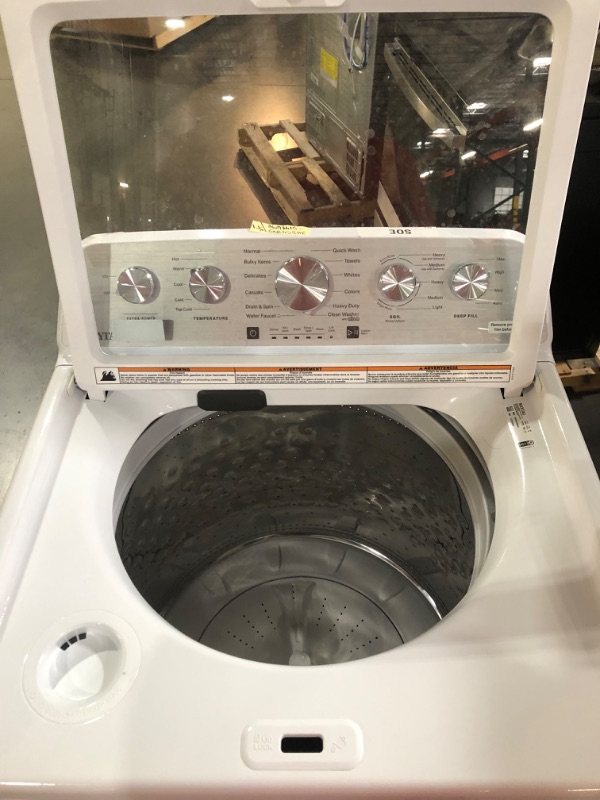 Photo 3 of TOP LOAD WASHER WITH EXTRA POWER - 4.8 CU. FT. MODEL #: MVW5430MW SERIAL #: CC2506609