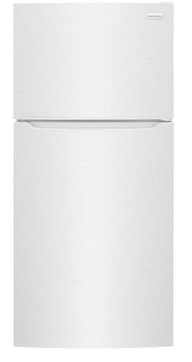 Photo 1 of **MINOR DENTS AND SCRATCHES SEE LAST TWO PHOTOS**
Frigidaire 18.3 Cu. Ft. Top Freezer Refrigerator MODEL #: FFTR1814WW SERIAL #:BA33026569
