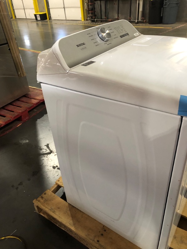 Photo 11 of *MISSING PIECES-MINOR SCRATCHES SEE NOTES*
PET PRO TOP LOAD ELECTRIC DRYER - 7.0 CU. FT. MODEL #: MED6500MW0 SERIAL #: MC3107359